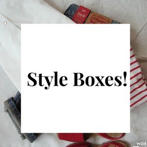 THRIFTED STYLE BOXES!! ✨ read below for details.